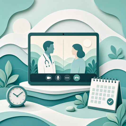 Doctor's Zoom consultation session